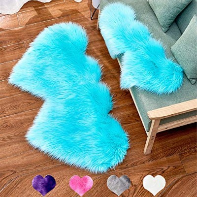 Factory directly supply artificial fox long fur style shaggy large faux area rug for living room floor decoration